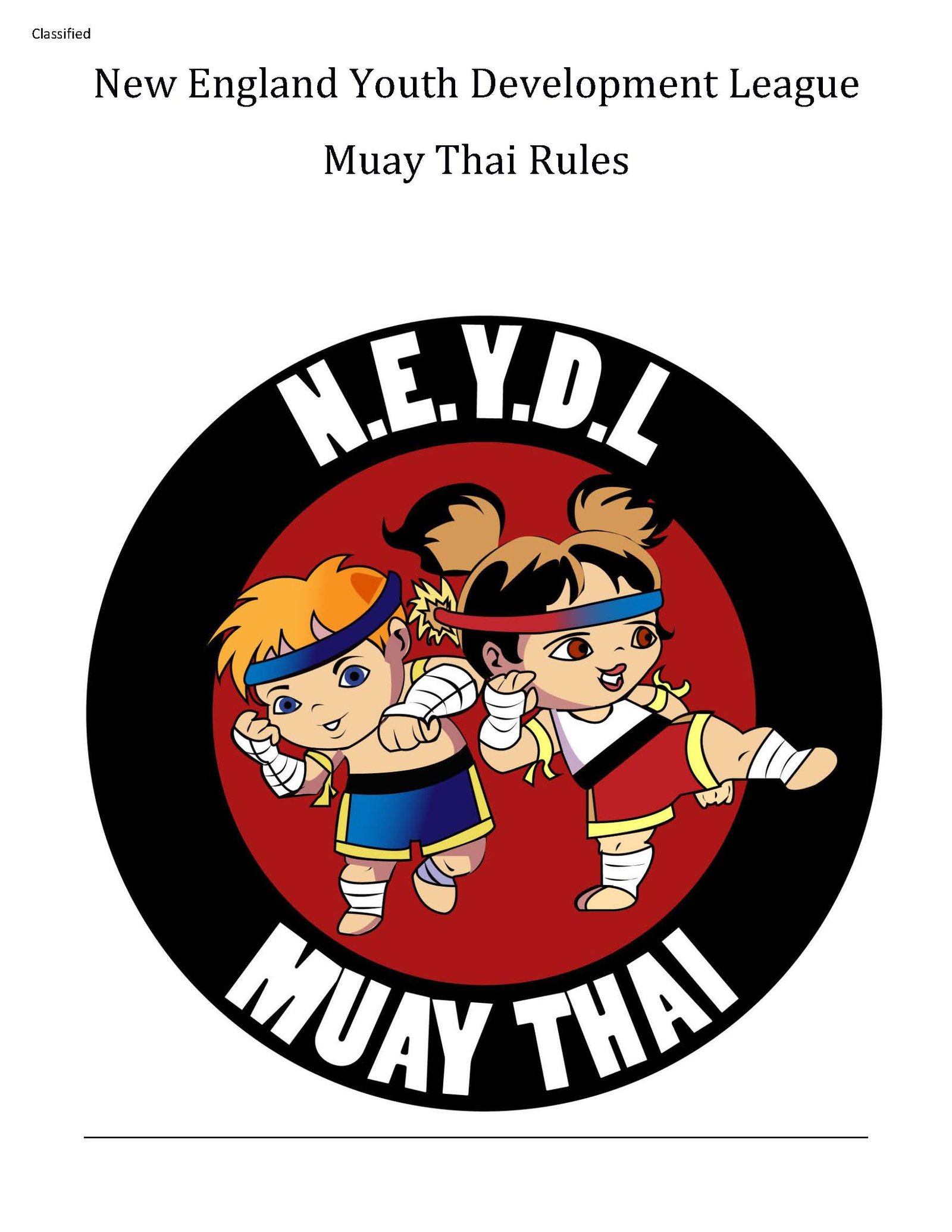 NEYDL Rules And Regulations NEYDL Muay Thai